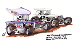 Cal Maule | Race Car Drawings